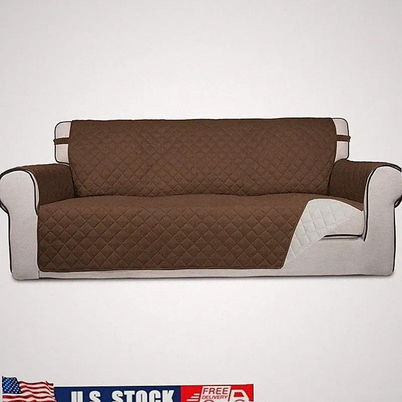 Durable Water Resistant Reversible Sofa Cover Dogs Non Slip Quilted Fabric New