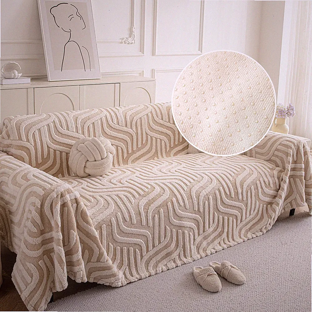 Non Slip Couch Covers for 3 Cushion, Scratch Resistant Pet Friendly Sofa Couc...